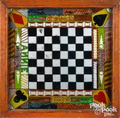 REVERSE PAINTED GAMEBOARD, DAT