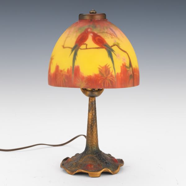 REVERSE PAINTED GLASS BOUDOIR