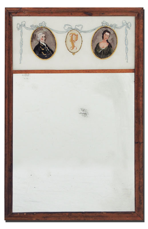 REVERSE PAINTED MIRROR: Reverse