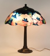 REVERSE PAINTED TABLE LAMPBron