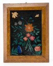 REVERSE PAINTING ON GLASS, ONT