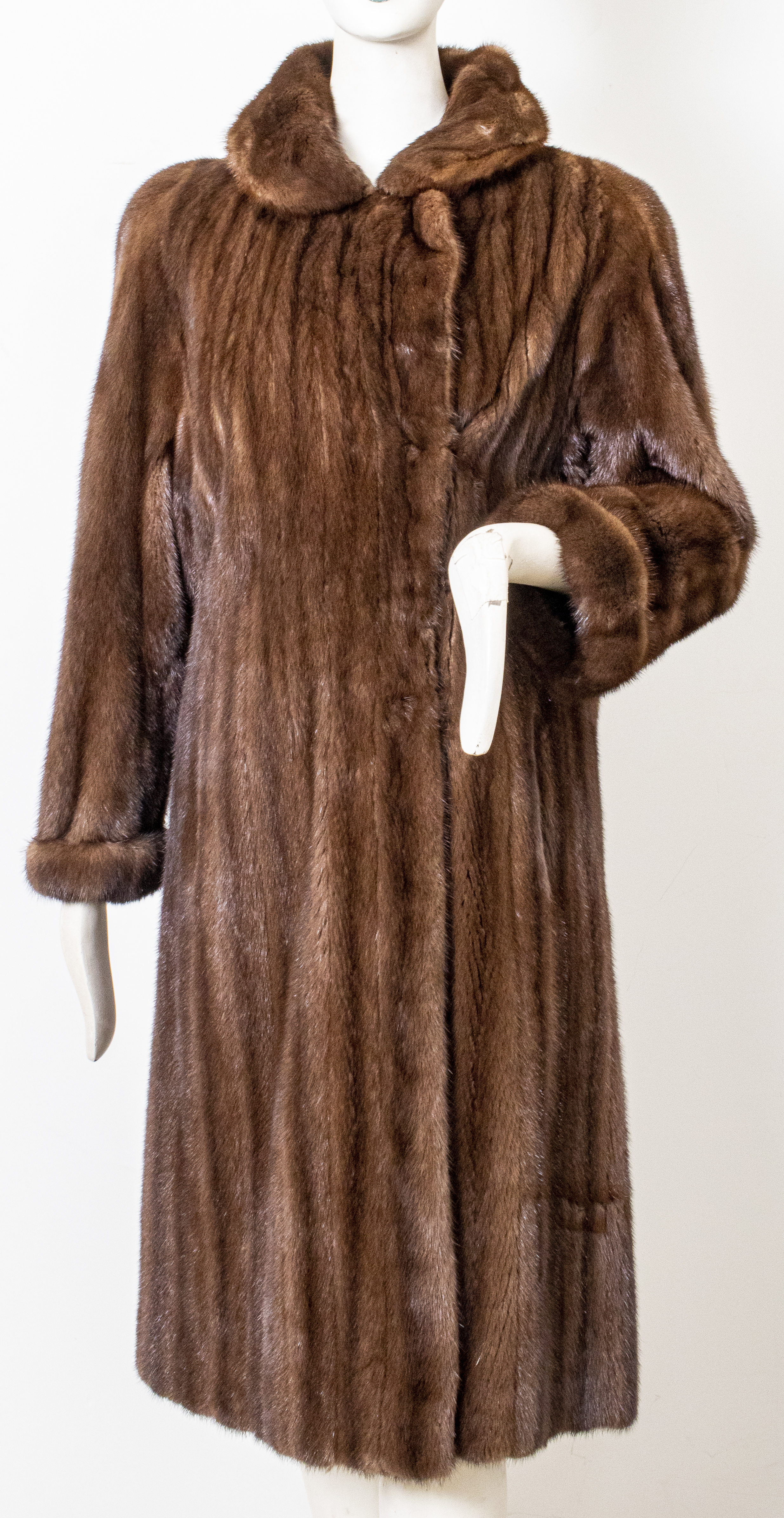 REVILLION MINK FULL-LENGTH FUR COAT