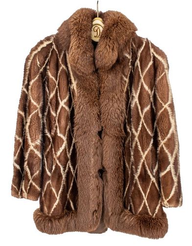 REVILLON FOR OSCAR DE LA RENTA MINK