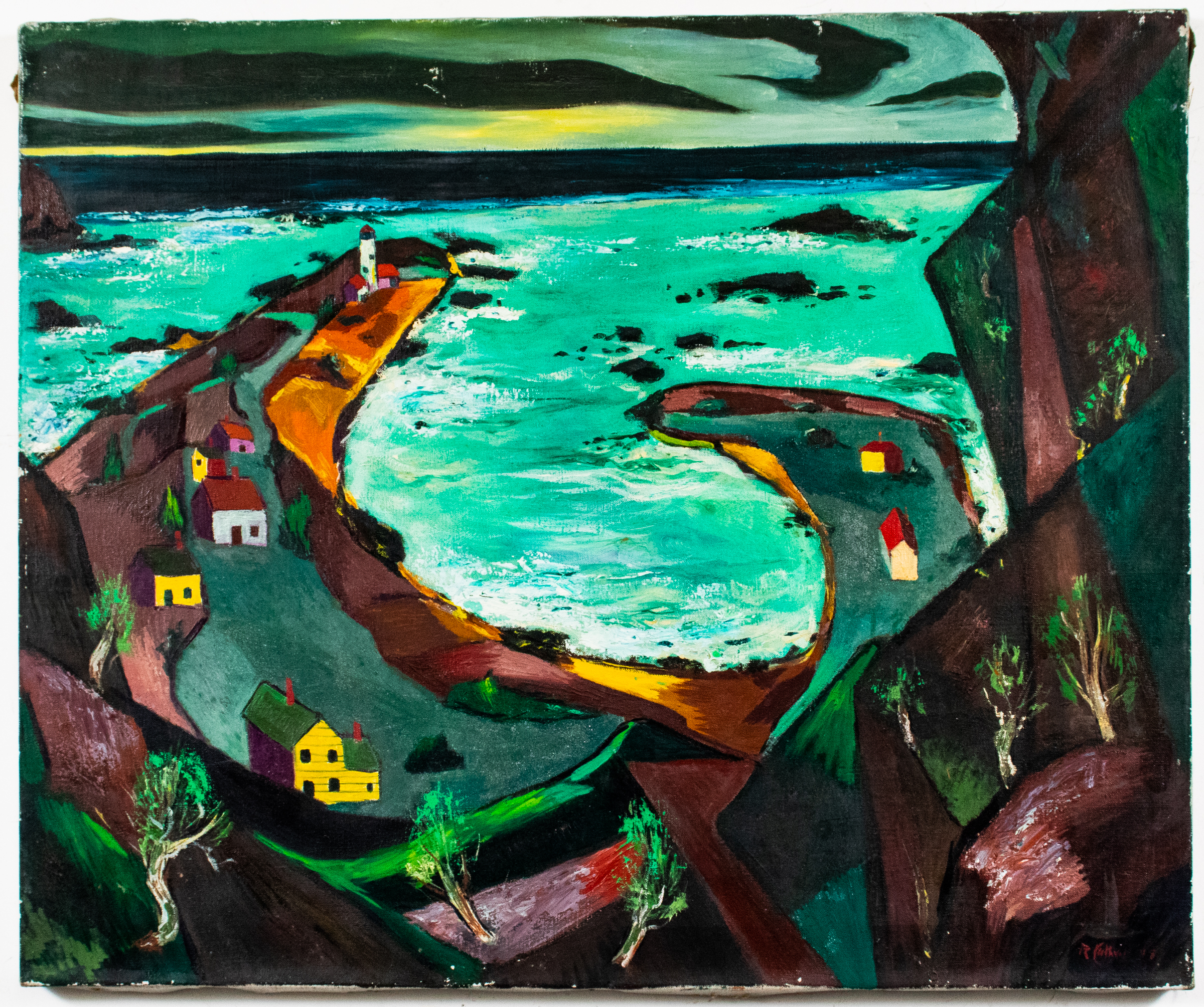 REVINGTON ARTHUR "WHITE SEA" OIL ON