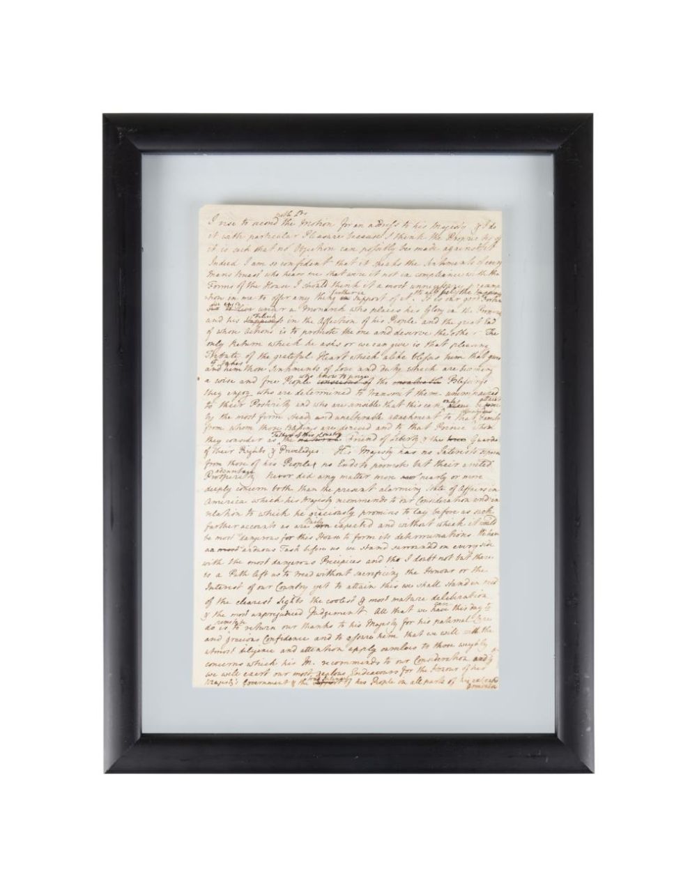 REVOLUTIONARY WAR, A LOYALIST
