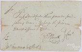 REVOLUTIONARY WAR-DATED PAY DO