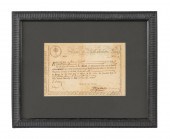REVOLUTIONARY WAR DEBT CERTIFI