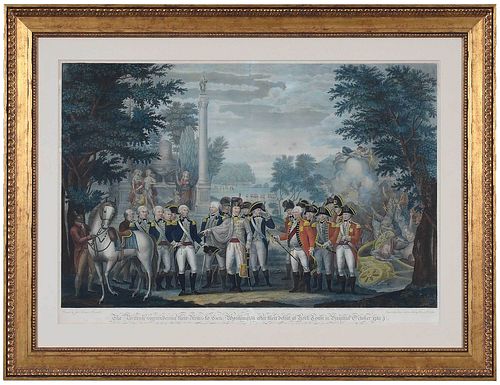 REVOLUTIONARY WAR ENGRAVING AFTER