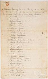 REVOLUTIONARY WAR ERA MUSTER R