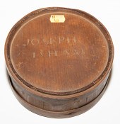 REVOLUTIONARY WAR ERA WOODEN C