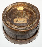 REVOLUTIONARY WAR ERA WOODEN C