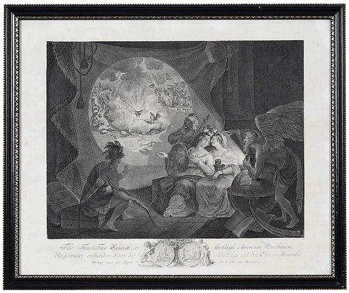 REVOLUTIONARY WAR PRINT, CARL