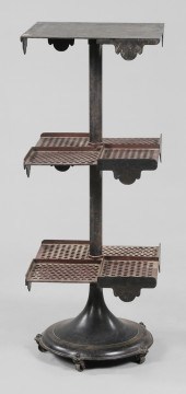Revolving Three-Tier Hardware