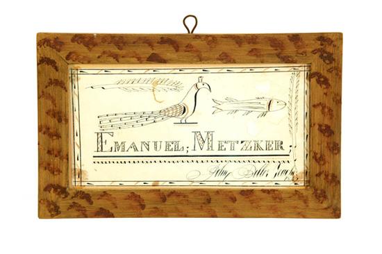 REWARD OF MERIT.  American  ink
