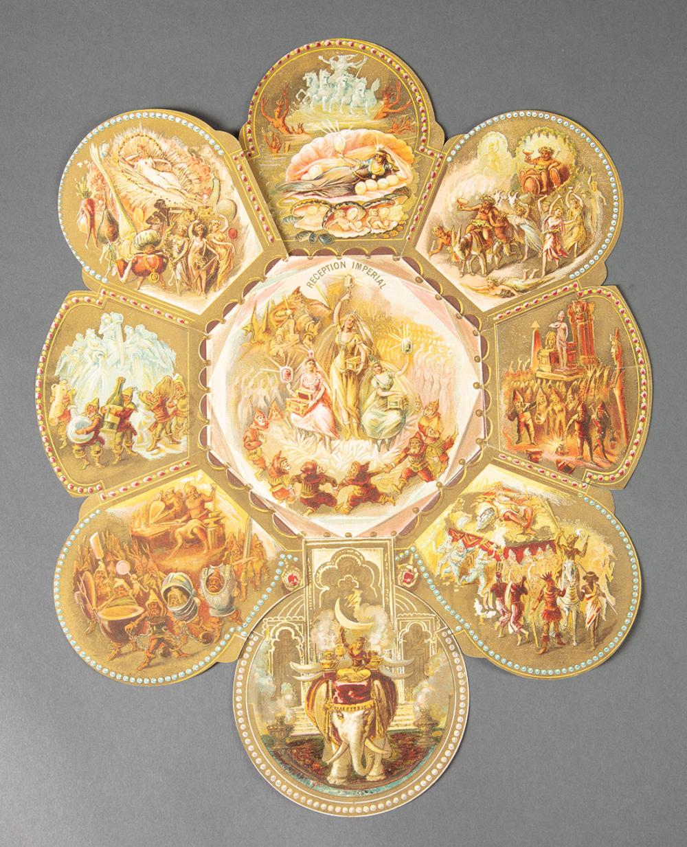 REX BALL INVITATION, 1889[Mardi