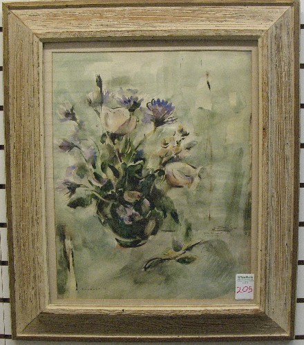 REX BRANDT WATERCOLOR ON PAPER
