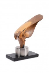 REX HOMAN MODERN CARVED WOOD H