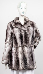 REX RABBIT FUR CHINCHILLA-PATT