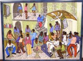 Reynald Joseph  acrylic on can