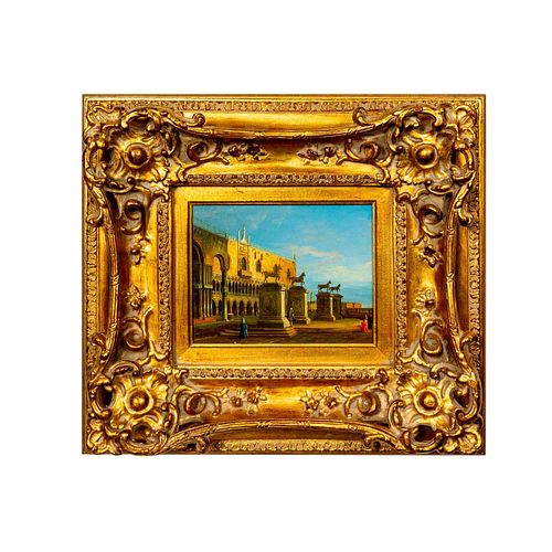 REYNE SIGNED OIL PAINTING ON BOARD,