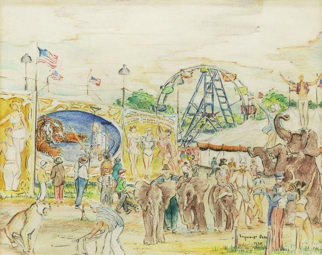 REYNOLDS BEAL (D.1951) CIRCUS