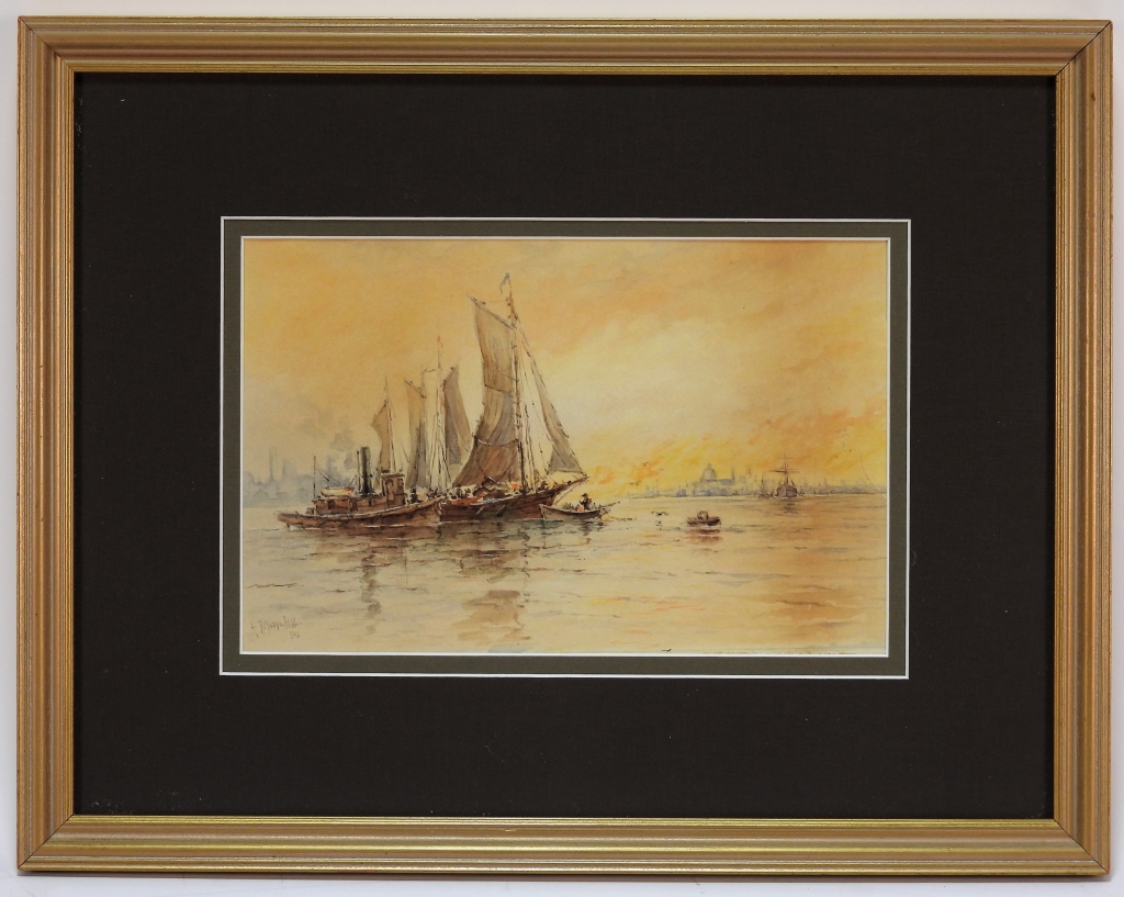 REYNOLDS BEAL MARITIME LANDSCAPE WC