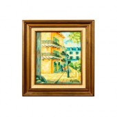 REYNOLD'S SIGNED OIL PAINTING