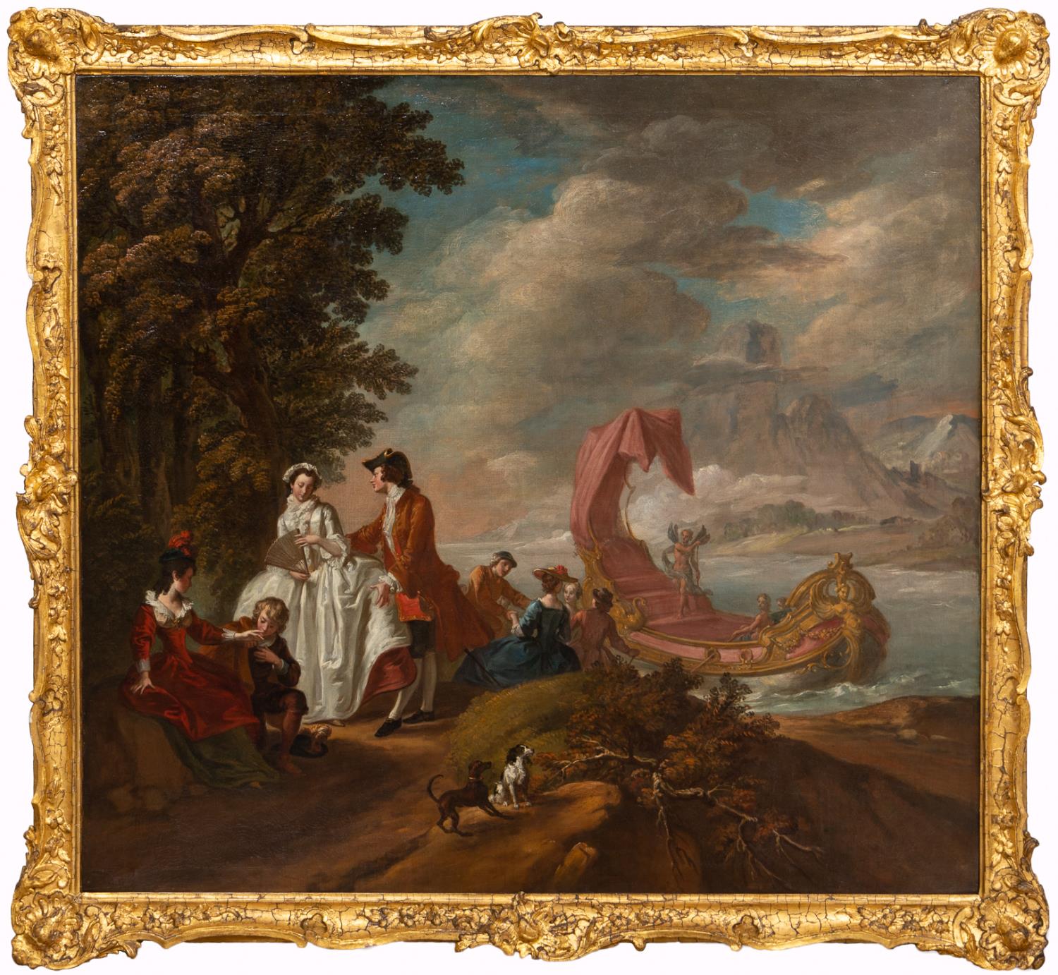 REYSCHOOT, EMBARKATION FOR THE ISLE