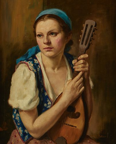 REZES MOLNAR PORTRAIT OF A GIRL
