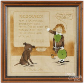 R.F. OUTCAULT BUSTER BROWN ADV