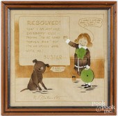R.F. OUTCAULT BUSTER BROWN ADV