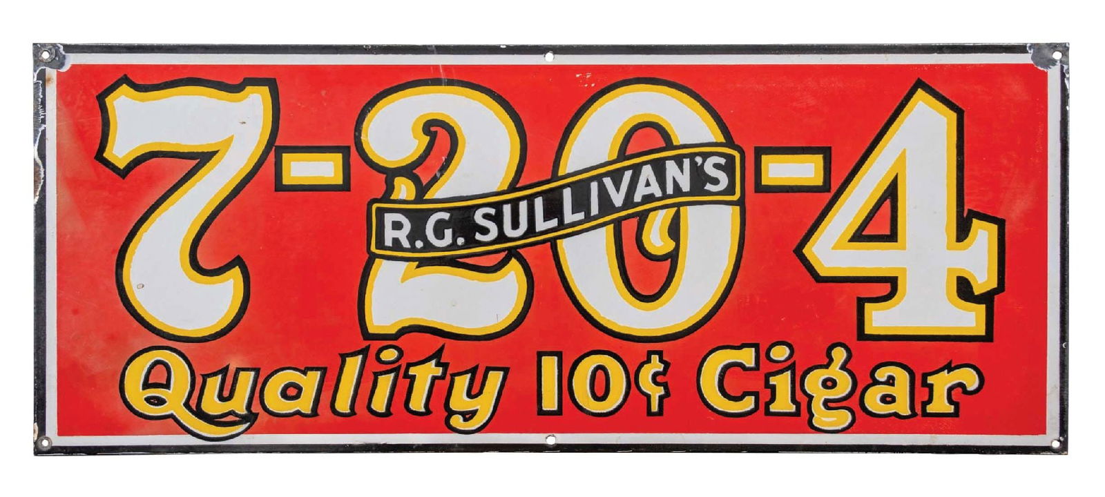 R.G. SULLIVAN 7-20-4 QUALITY