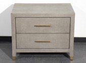 RH "GRAYDON" SHAGREEN EMBOSSED