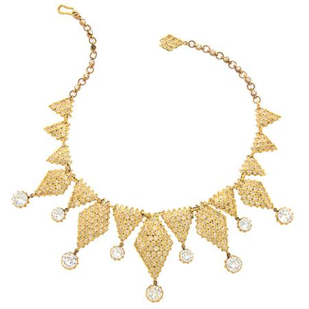 Rhinestone Collar 	 