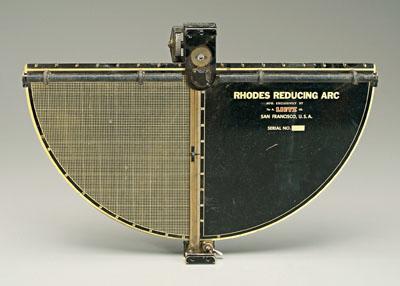 Rhodes reducing arc, Leitz serial