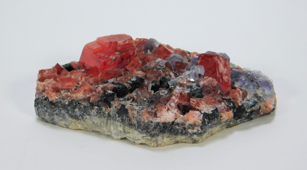 RHODOCHROSITE & FLUORITE MINERAL