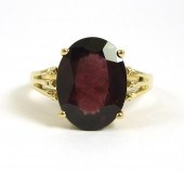 RHODOLITE GARNET AND FOURTEEN