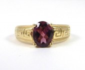 RHODOLITE GARNET AND FOURTEEN