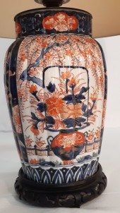 RIBBED MEIJI JAPANESE VASE ON