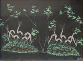 RIBEIRO, ANIMALS AT THE WATERI