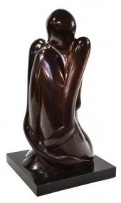 RIC MCCLAIN ABSTRACT NUDE BRON