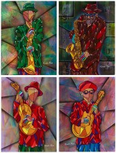 RICARDO MAYA (B. 1969), FOUR J