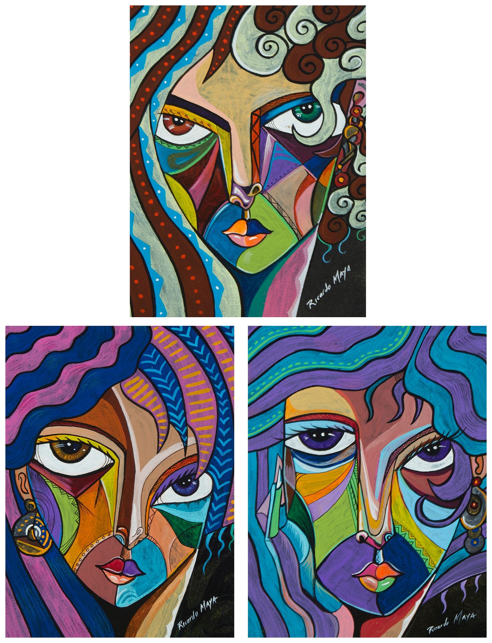 RICARDO MAYA (B. 1969); THREE