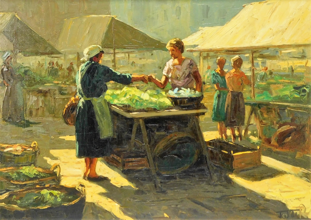 RICCARDO TOSTI STREET MARKET