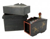 RICE WINE CASK WITH MITSUDOMOE