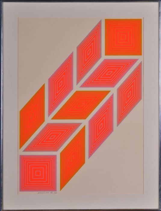 RICHARD ANUSZKIEWICZ (b. 1930): NYC
