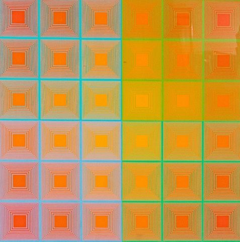 RICHARD ANUSZKIEWICZ OP-ART