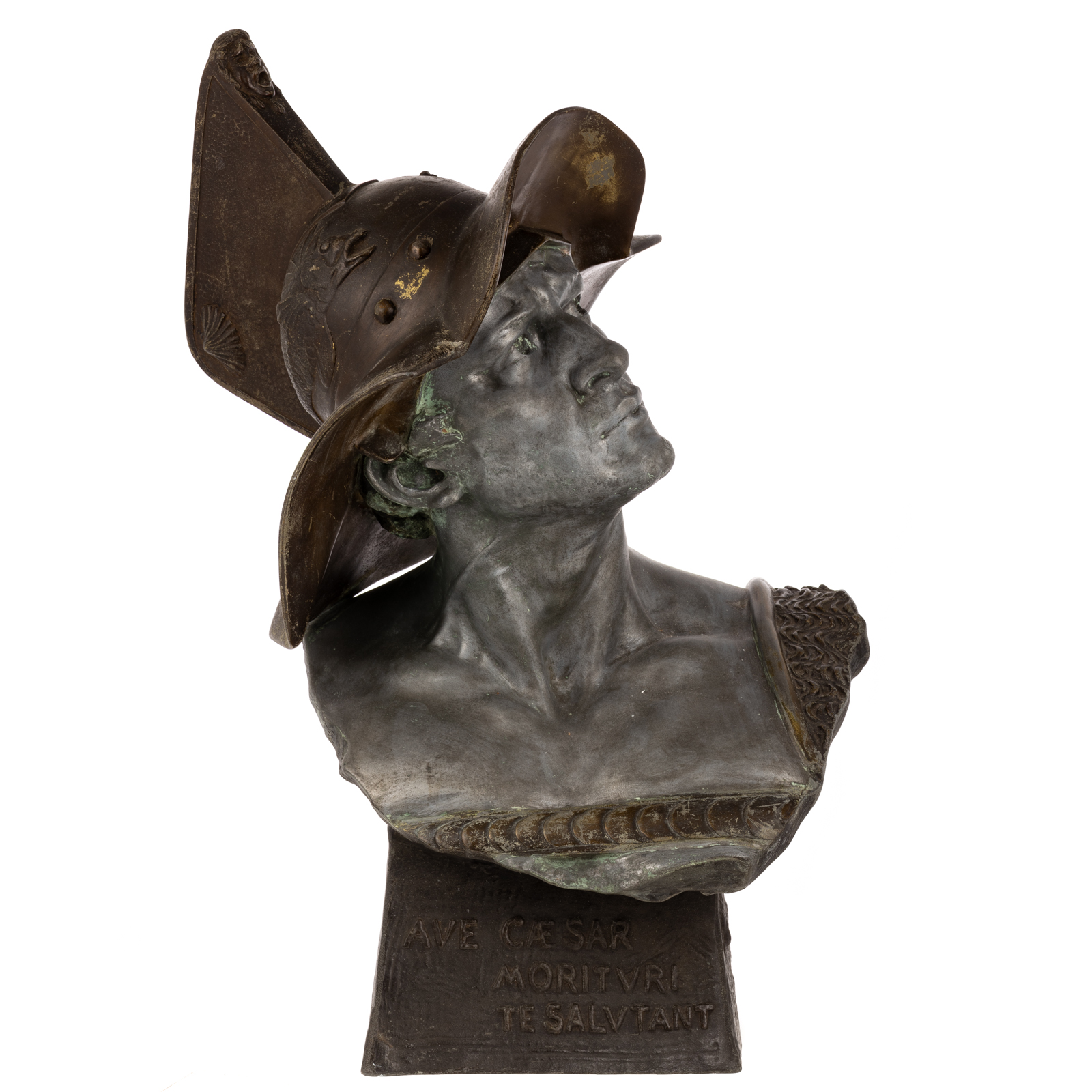 RICHARD AURILI, METAL BUST OF