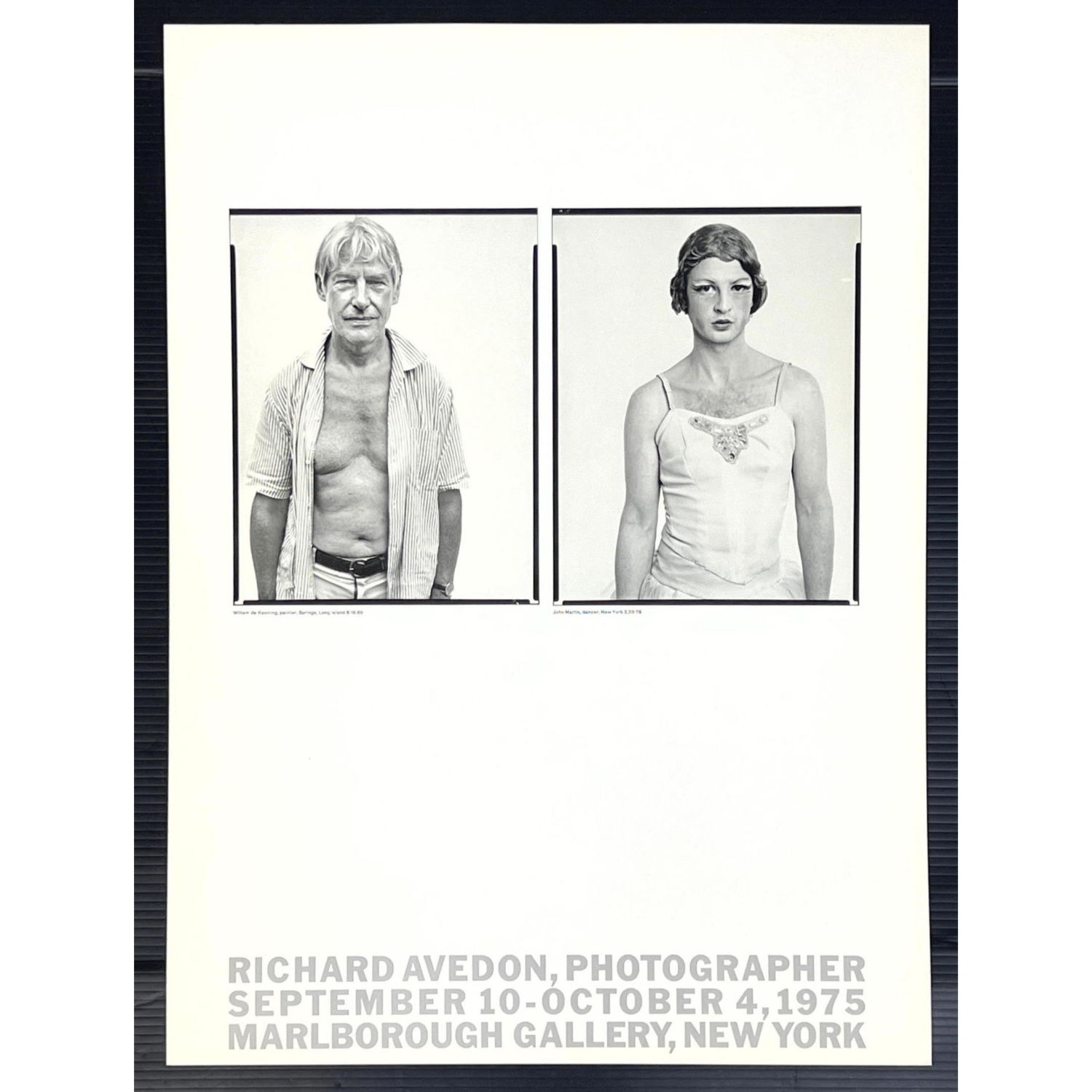 RICHARD AVEDON "Portrait of
