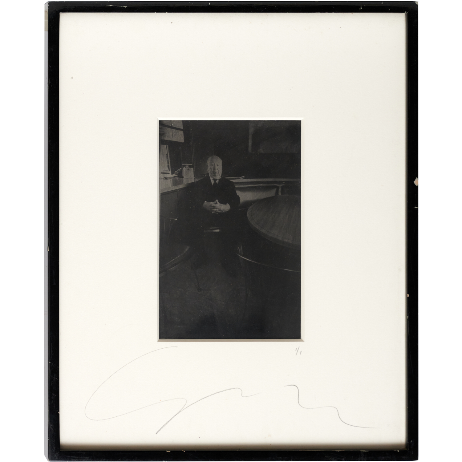 RICHARD AVEDON, SIGNED ENHANCED
